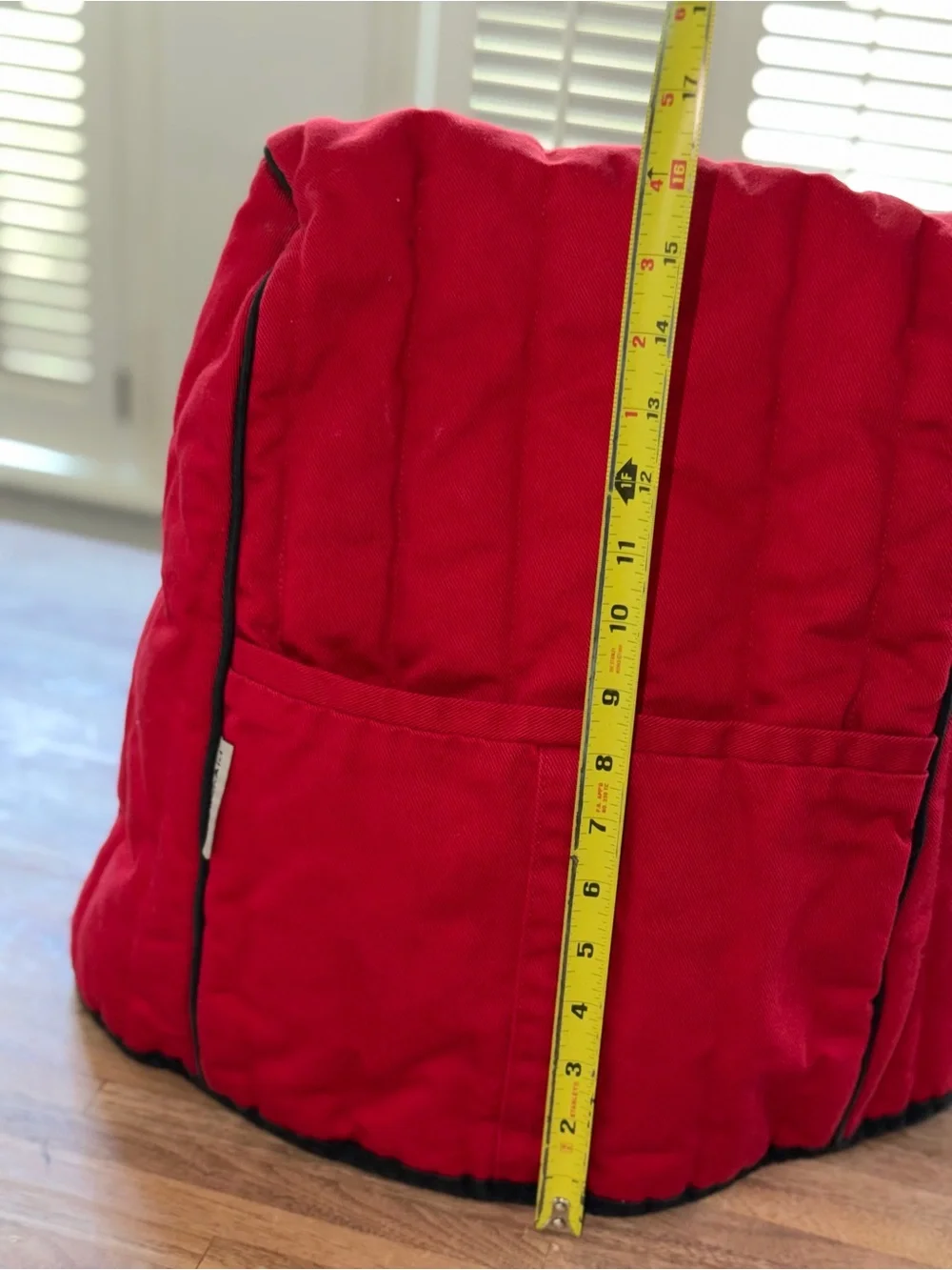 KitchenAid Red Quilted Stand Mixer Cover